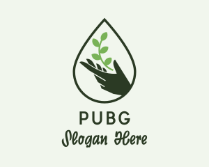 Hand - Organic Beauty Spa logo design