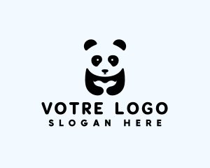 Panda Bear Animal Logo