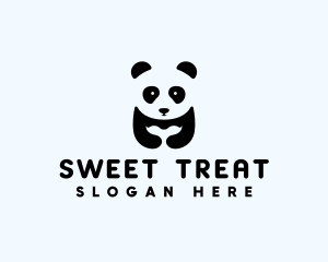 Panda Bear Animal logo design