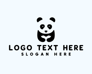 Animal - Panda Bear Animal logo design