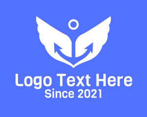 Logistics Company - Anchor Wings Shipping logo design