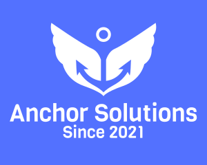 Anchor Wings Shipping logo design