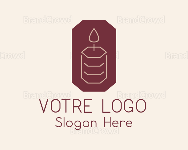 Scented Candle Decor Logo