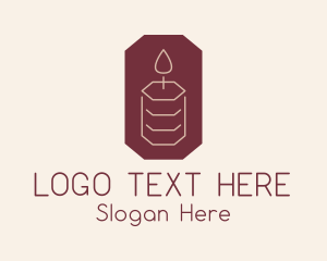 Lenten - Scented Candle Decor logo design