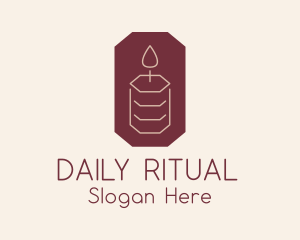 Scented Candle Decor logo design