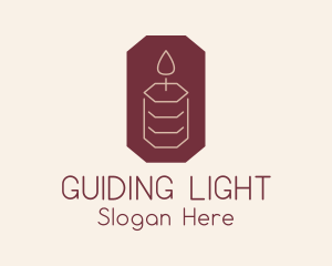 Scented Candle Decor logo design