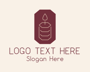 Memorial - Scented Candle Decor logo design