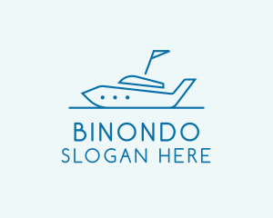 Transport Yacht Boat  Logo