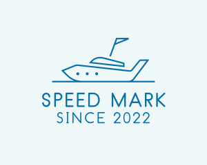 Transport Yacht Boat  logo design