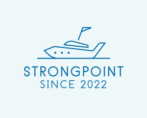 Ship - Transport Yacht Boat logo design