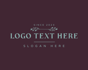 Elegant Event Planner logo design