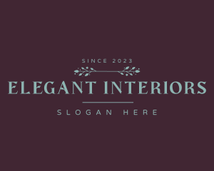 Elegant Event Planner logo design