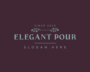 Elegant Event Planner logo design