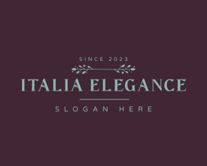 Elegant Event Planner logo design