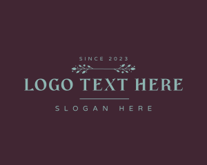 Elegant Event Planner Logo