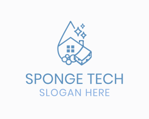 Sponge - House Sponge Cleaning logo design