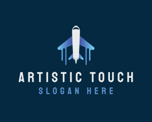 Airplane Tour Flight logo design