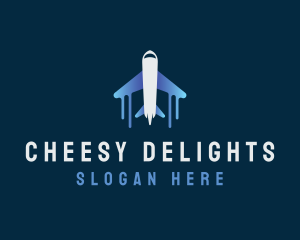 Airplane Tour Flight logo design