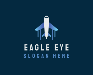 Airplane Tour Flight logo design