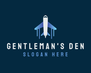 Airplane Tour Flight logo design