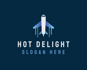 Airplane Tour Flight logo design