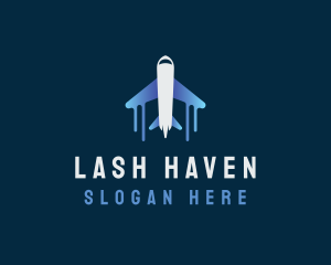 Airplane Tour Flight logo design