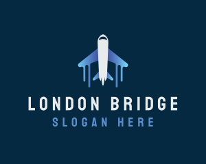 Airplane Tour Flight logo design