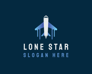 Airplane Tour Flight logo design