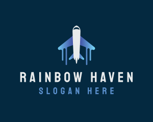 Airplane Tour Flight logo design