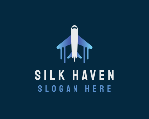 Airplane Tour Flight logo design