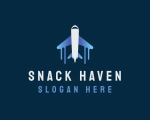 Airplane Tour Flight logo design