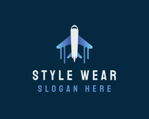 Airplane Tour Flight logo design