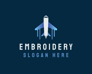 Airplane Tour Flight logo design