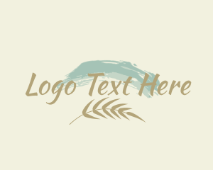 Wordmark - Modern Natural Spa logo design