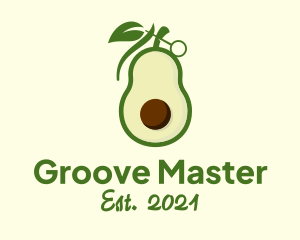Farmers Market - Avocado Fruit Bomb logo design