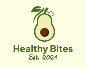 Avocado Fruit Bomb  logo design