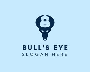 Strong Bull Music logo design