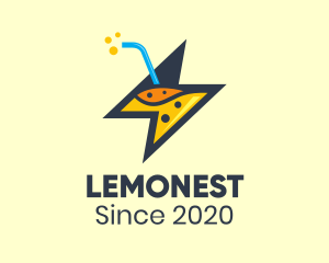 Lemonade - Thunder Energy Drink logo design