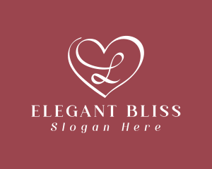 Bridal - White Heart Bridal logo design