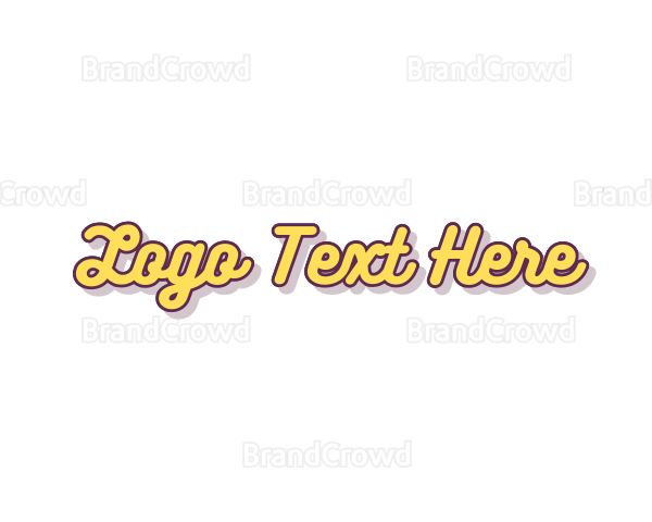 SimpleRetro Script Logo