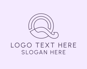 Monoline - Business Swoosh Letter Q logo design