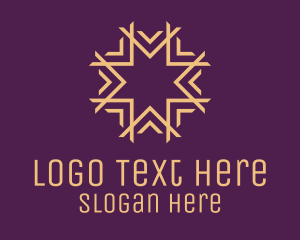 Event Space - Yellow Star Luxury logo design