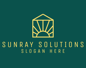 Sunray - Sunshine Home Property logo design