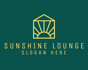 Sunshine Home Property logo design