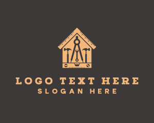 Home - House Construction Tools logo design