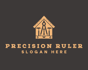 House Construction Tools logo design