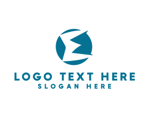 Initial - Modern Gamer Letter E logo design