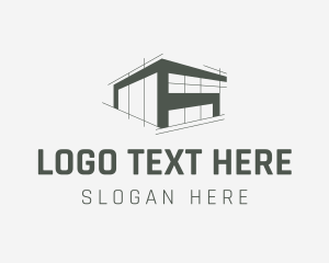 Architecture - Modern Home Architecture logo design
