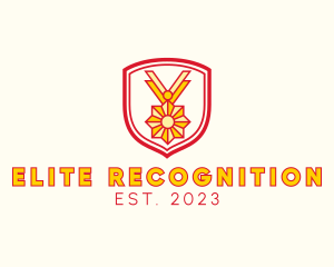 Recognition - Athlete Medal Sun logo design