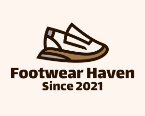 Classic Sneaker Shoes logo design